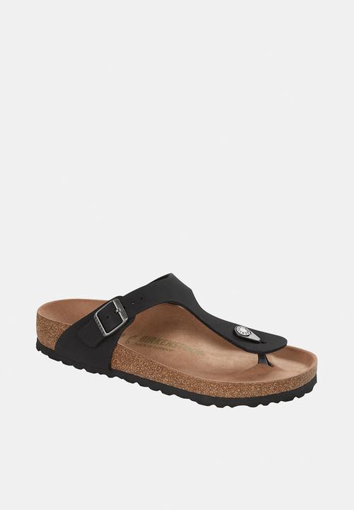 Birkenstock - Gizeh birko-flor regular - black