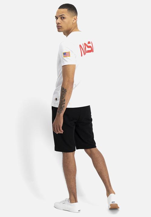 Alpha Industries - Nasa apollo tee - white