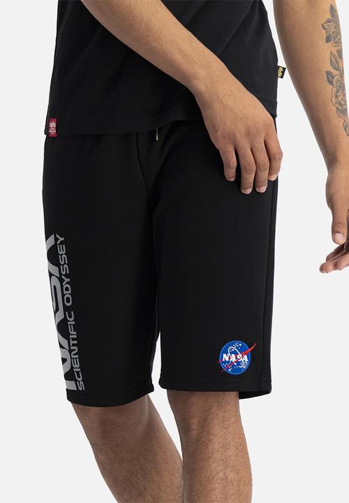 Alpha Industries - Nasa odyssey shorts - black