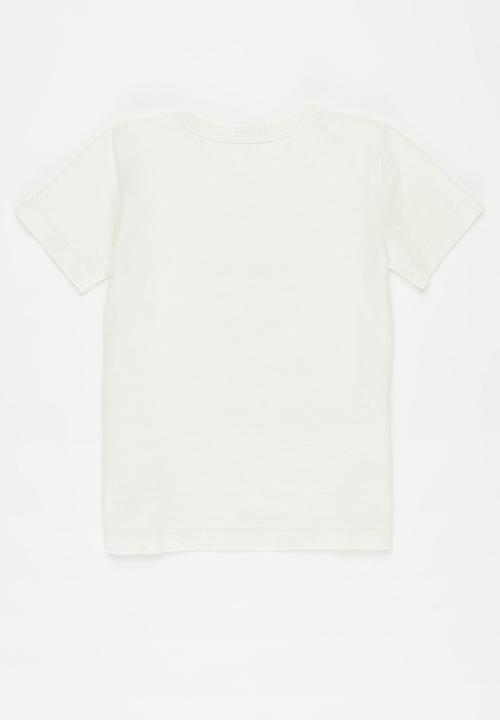 Sticky Fudge - Boys 2 pack tee - white & blue