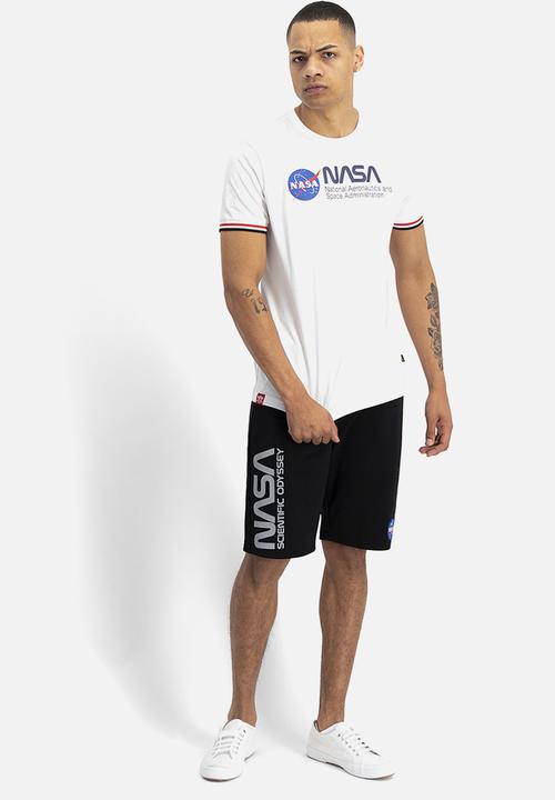 Alpha Industries - Nasa retro tee - white