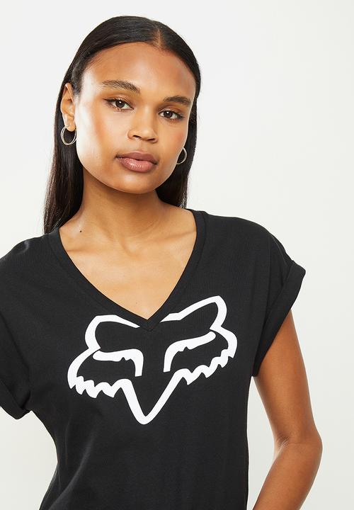 Fox - Boundary short sleeve top - black