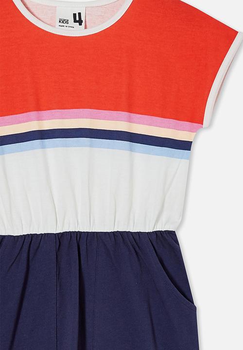 Cotton On - Sigrid short sleeve dress - multi 