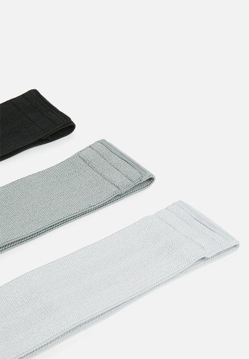 Sixth Floor - Hip resistance bands - set of 3 dark