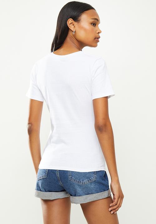 KANGOL - Kangol classic tee - white