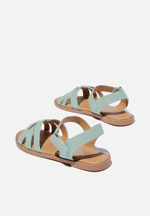 Cotton On - Fisherman triple cross sandal - green