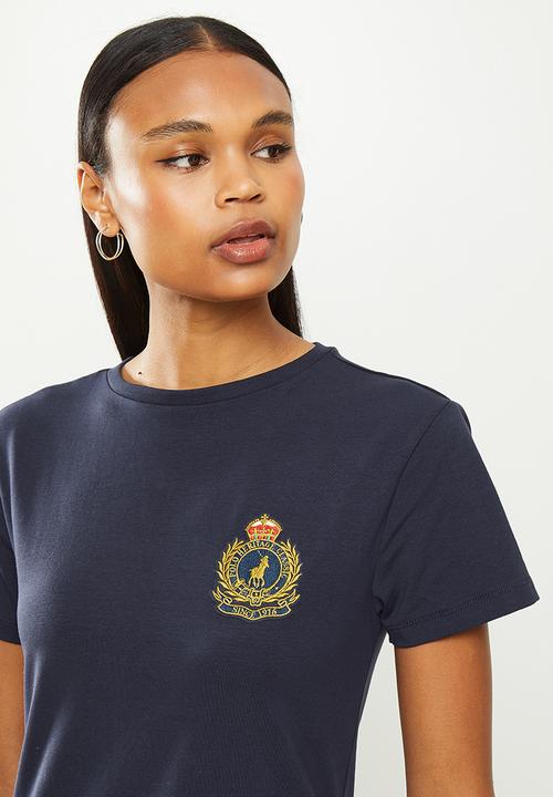 POLO - Cora short sleeve equestrian t-shirt - navy