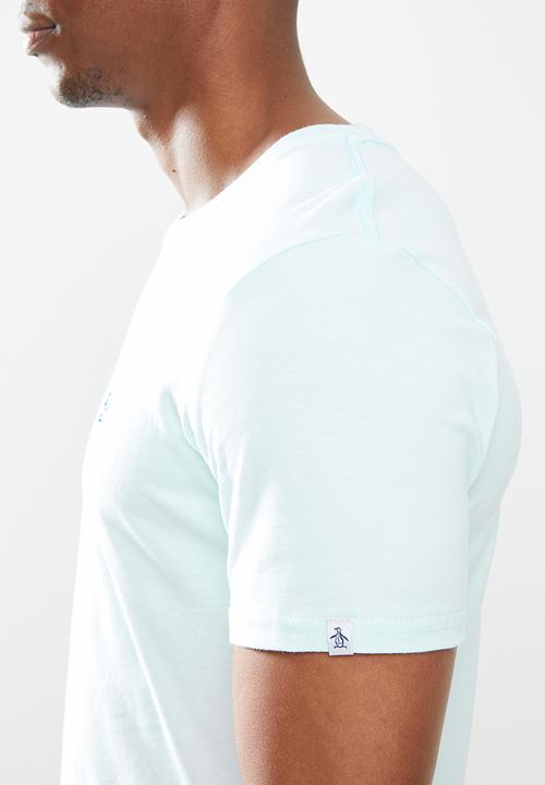 Original Penguin - Embroidered tee - ballad blue