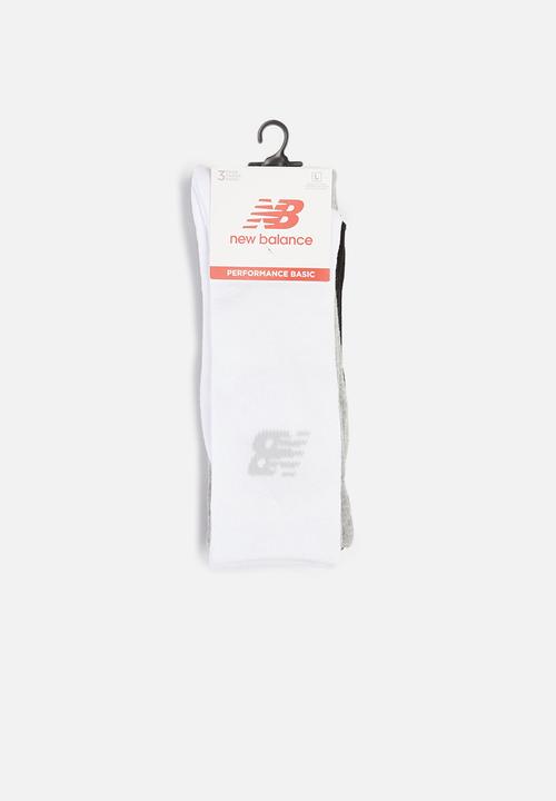 New Balance  - Core crew sock 3 pack - multi