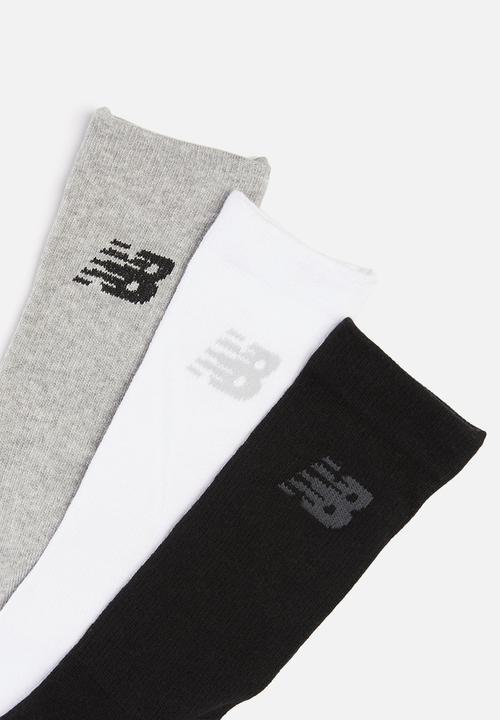 New Balance  - Core crew sock 3 pack - multi