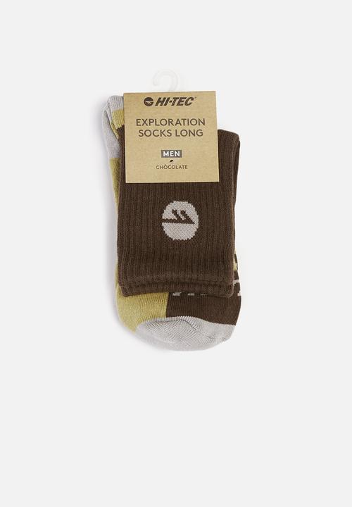 Hi-Tec - Exploration sock - long - brown