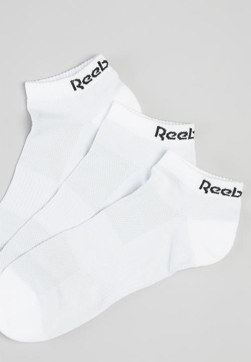 Reebok - Te low cut 3 pack socks - white