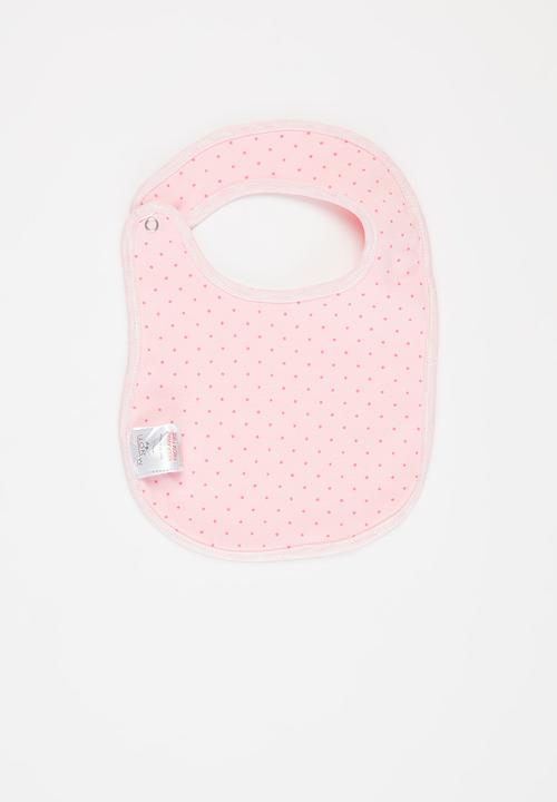 MINOTI - Girls basic 3 pack bibs - pink