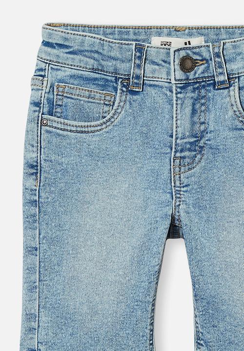 Cotton On - Slim fit short - byron mid blue