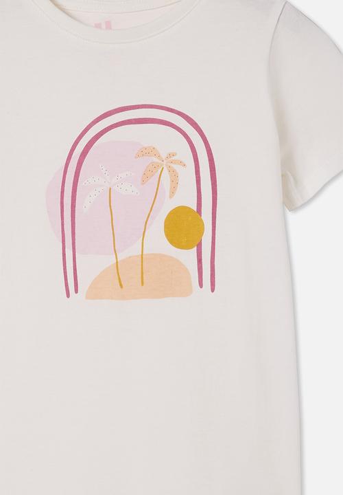 Cotton On - Penelope short sleeve tee - vanilla