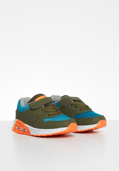 Aca Joe - Boys velcro strap sneakers - multi 