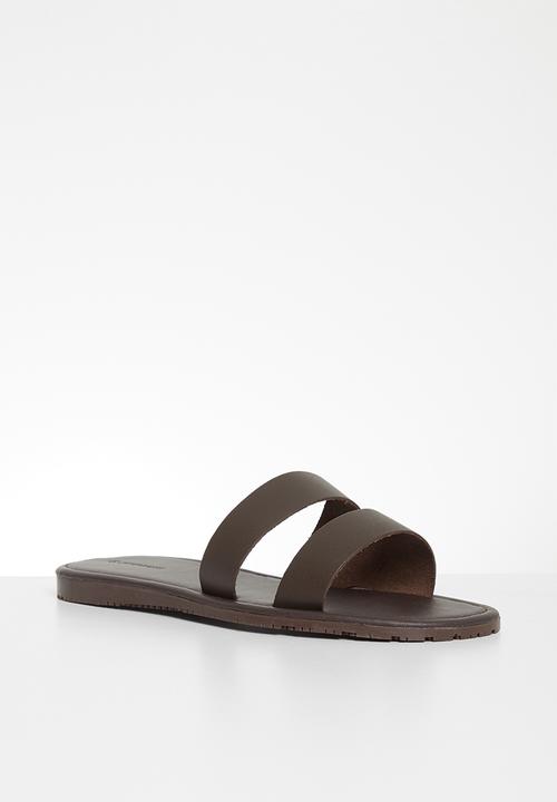 Superbalist - Spanish leather sandal - brown