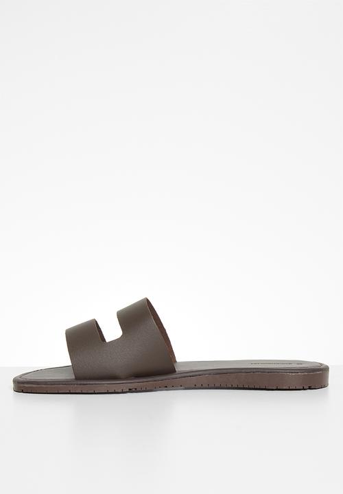 Superbalist - Spanish leather sandal - brown