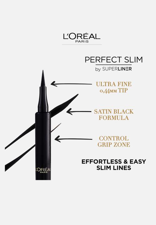 L'Oreal Paris - Super Liner Perfect Slim - 01 Intense Black