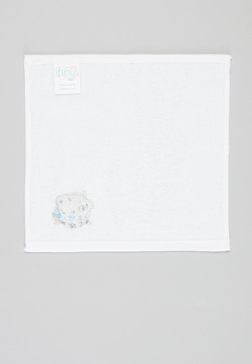 The Character Group (Legacy) - 2 Pack tatty face cloths - white