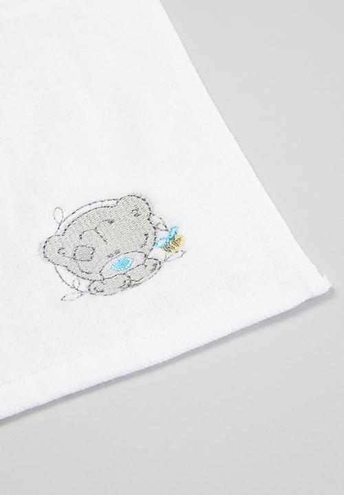 The Character Group (Legacy) - 2 Pack tatty face cloths - white