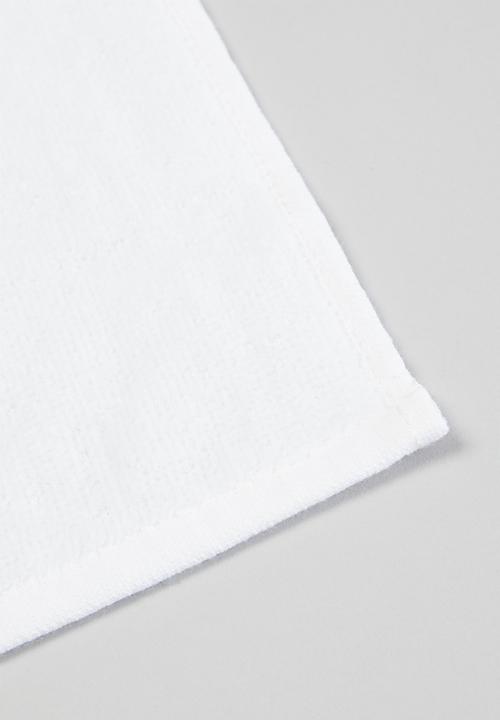 The Character Group (Legacy) - 2 Pack tatty face cloths - white