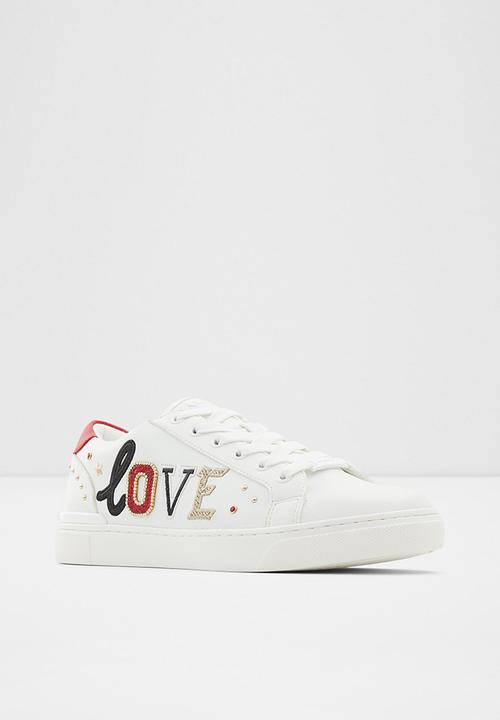ALDO - Astendacia sneaker - white & red
