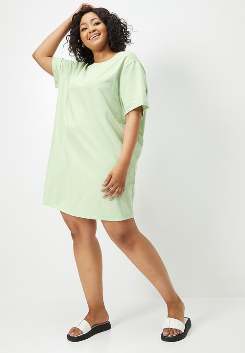 Blake - T-shirt dress  - mint 