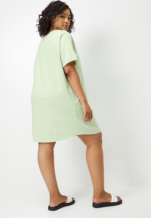 Blake - T-shirt dress  - mint 