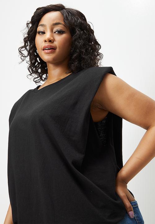 Blake - Muscle tee - black