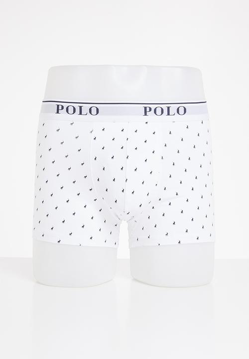 POLO - Classic 3 pack multi knit boxers - black & white 