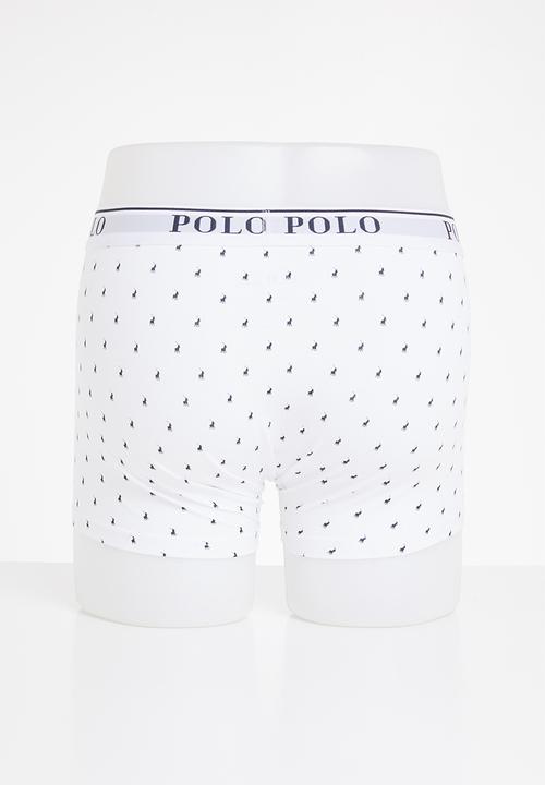 POLO - Classic 3 pack multi knit boxers - black & white 