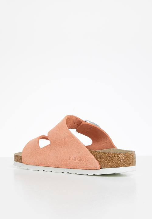 Birkenstock - Arizona bs suede regular - coral peach