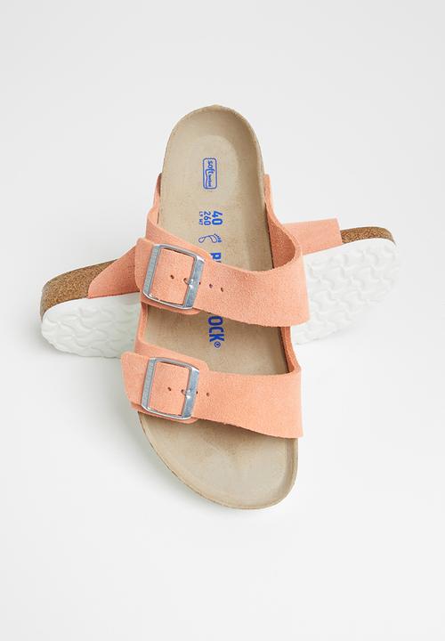 Birkenstock - Arizona bs suede regular - coral peach