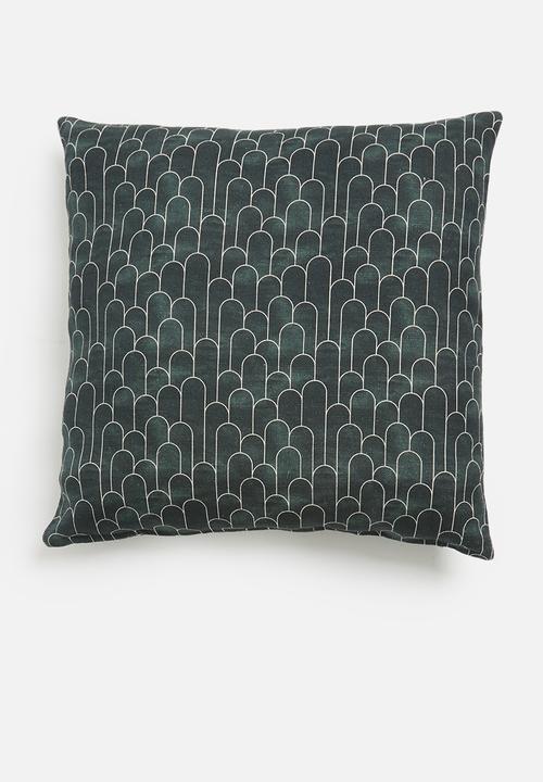 Hertex Haus - Arches cushion cover - forest