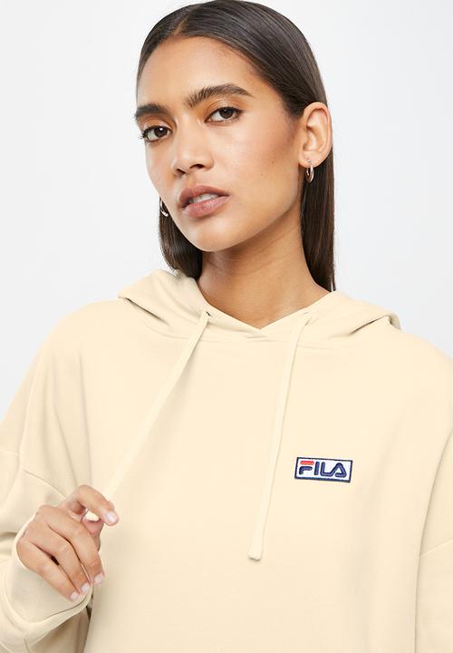 FILA - Brooklyn oversized hoodie - gardenia