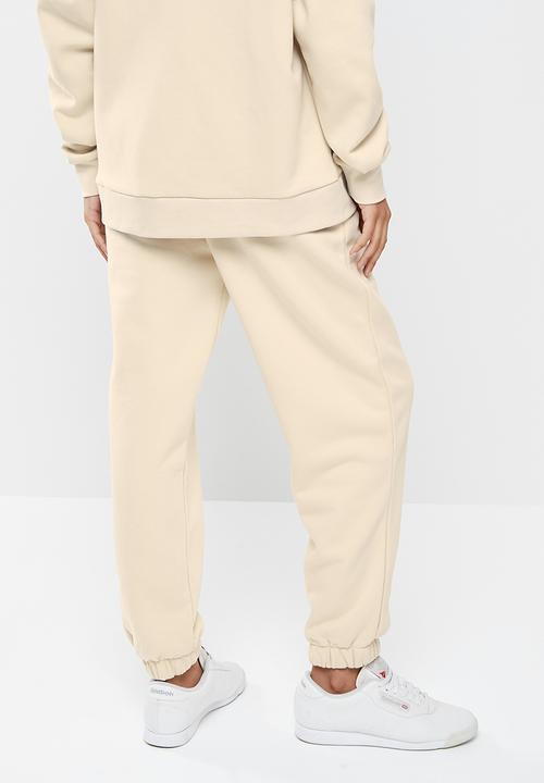 FILA - Brooklyn oversized sweatpants - gardenia