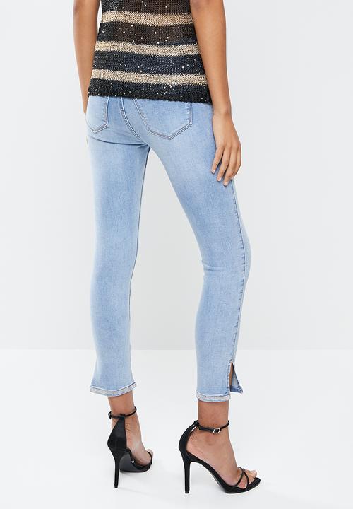 SISSY BOY - Axel skinny with hem crochet - light vintage