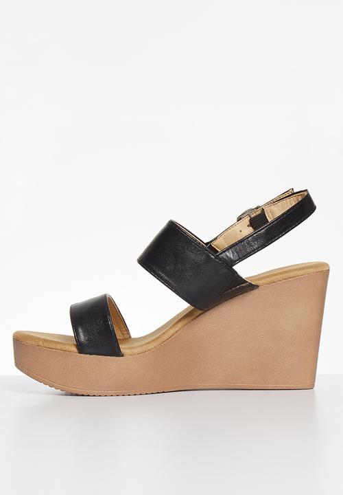 Butterfly Feet - Sandra 2 wedge - black