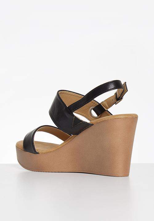 Butterfly Feet - Sandra 2 wedge - black