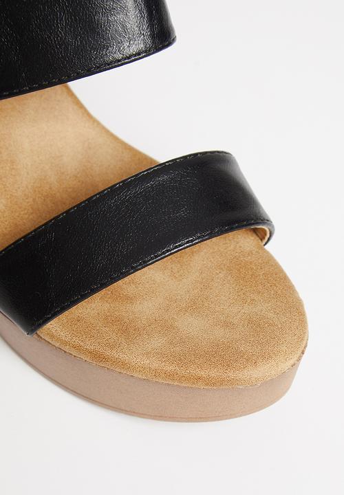 Butterfly Feet - Sandra 2 wedge - black