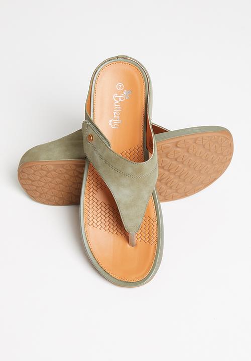 Butterfly Feet - Moana 1 sandal - olive
