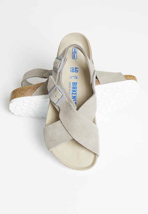 Birkenstock - Tulum sfb suede regular - grey