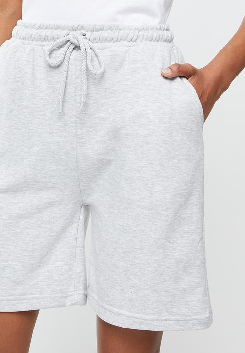 Missguided - 2 pack casual plain short - black & grey