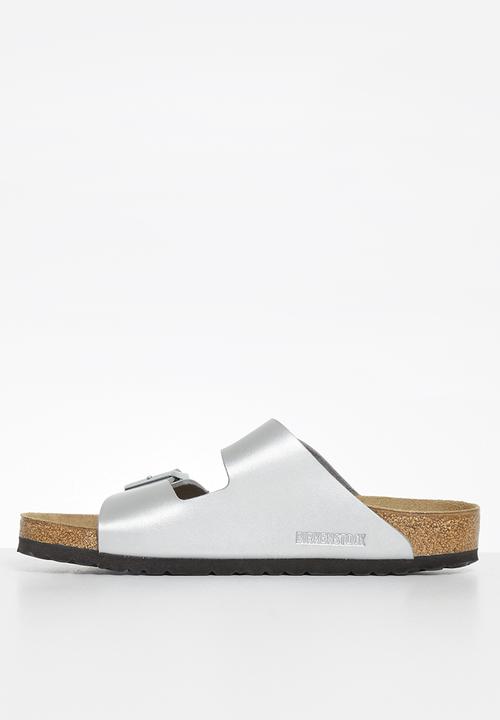 Birkenstock - Arizona birko-flor regular - silver