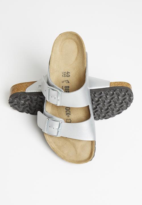 Birkenstock - Arizona birko-flor regular - silver