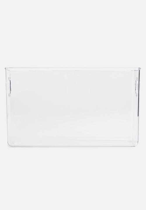 Sixth Floor - Aqua fridge bottle holder - clear 