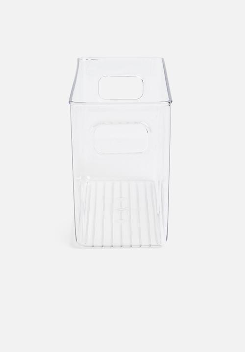 Sixth Floor - Aqua fridge bottle holder - clear 