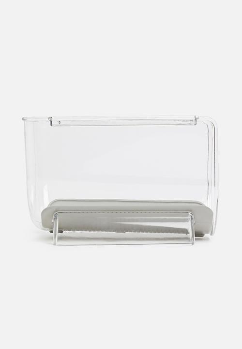 Sixth Floor - Aqua fridge wine storage - clear