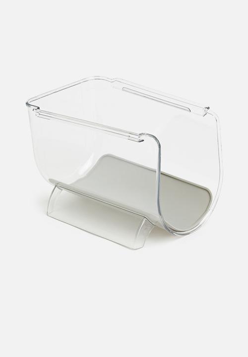 Sixth Floor - Aqua fridge wine storage - clear